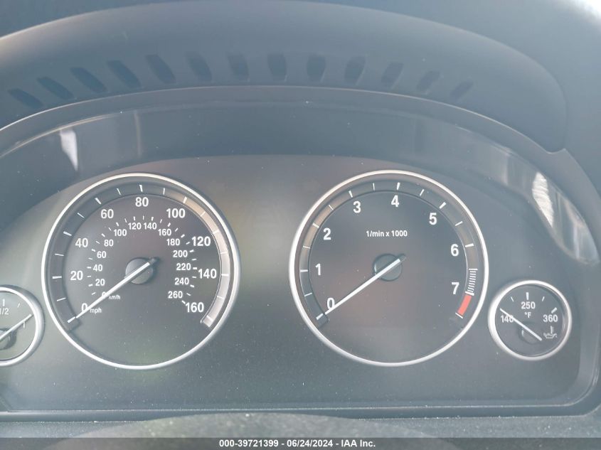 2012 BMW 550I VIN: WBAFR9C5XCDV58766 Lot: 39721399