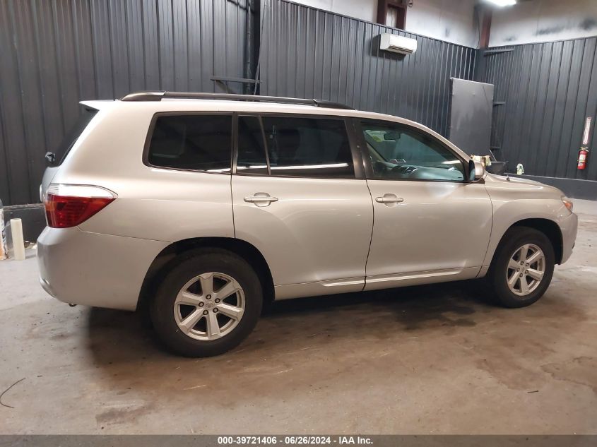 2010 Toyota Highlander Base V6 VIN: 5TDBK3EH0AS029306 Lot: 39721406