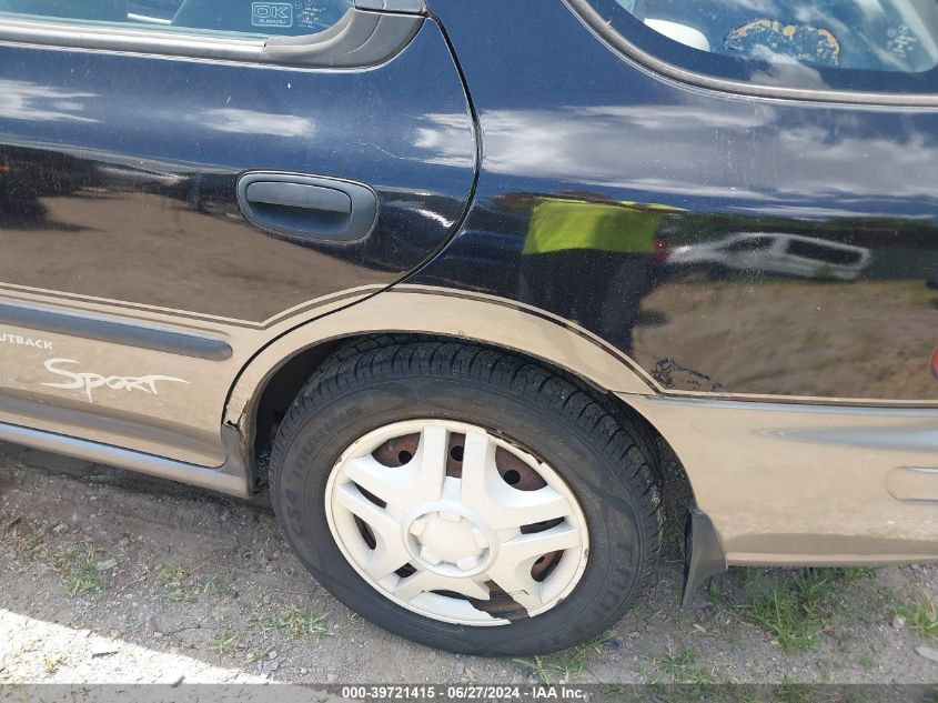 1998 Subaru Impreza Outback VIN: JF1GF485XWH804942 Lot: 39721415