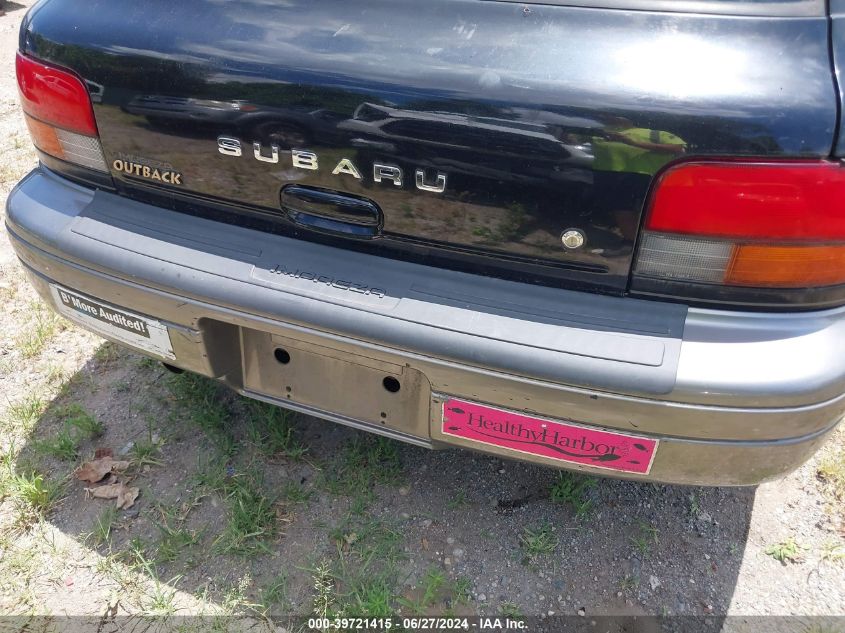 1998 Subaru Impreza Outback VIN: JF1GF485XWH804942 Lot: 39721415