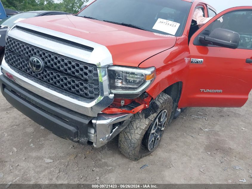 2018 Toyota Tundra Crewmax Sr5 VIN: 5TFDW5F17JX702578 Lot: 39721423