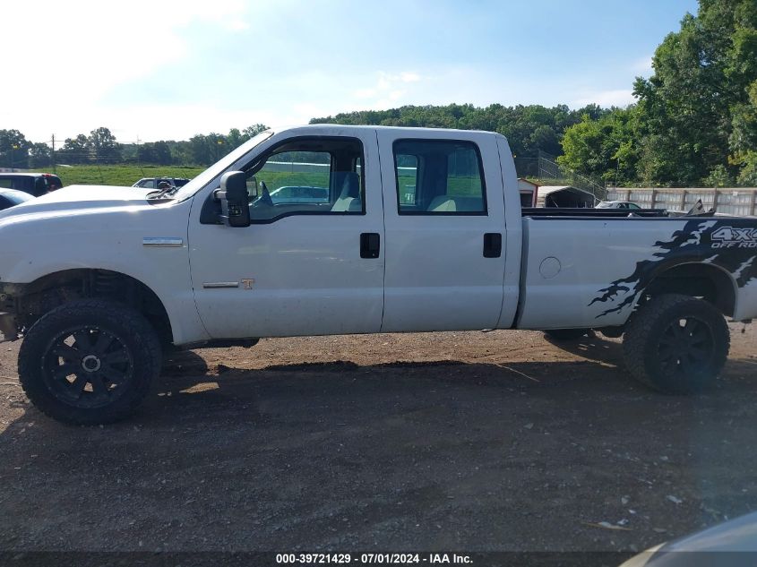 2005 Ford F-350 Lariat/Xl/Xlt VIN: 1FTWW31P05EB32644 Lot: 39721429