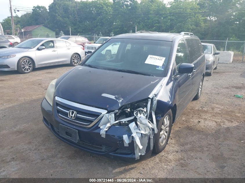 2007 Honda Odyssey Ex-L VIN: 5FNRL38717B017547 Lot: 39721445