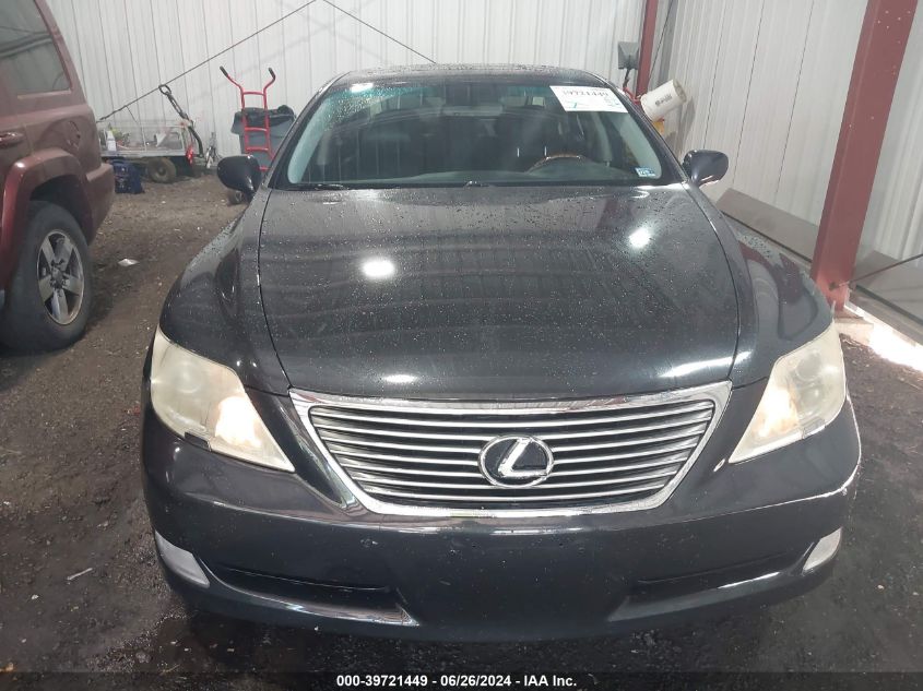 2009 Lexus Ls 460 VIN: JTHCL46F195000255 Lot: 39721449