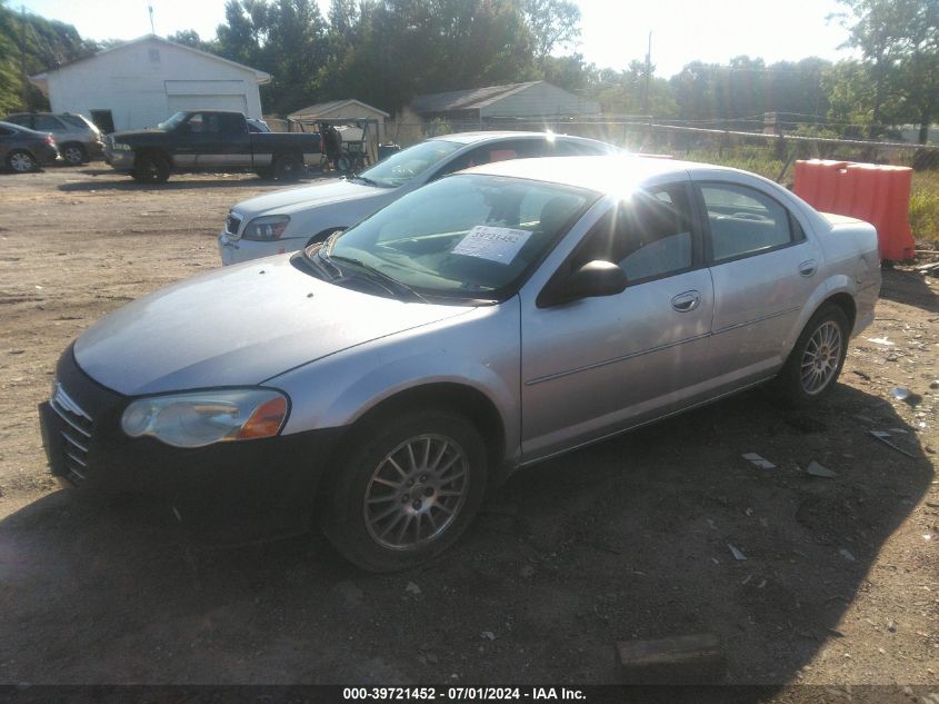 1C3EL56RX5N664157 | 2005 CHRYSLER SEBRING