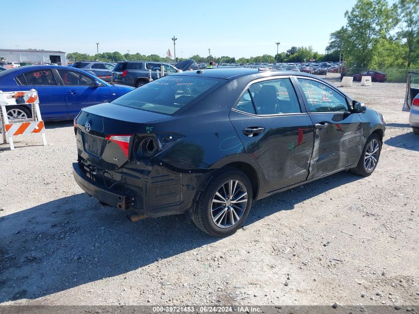 2016 Toyota Corolla Le Premium VIN: 2T1BURHEXGC603880 Lot: 39721453