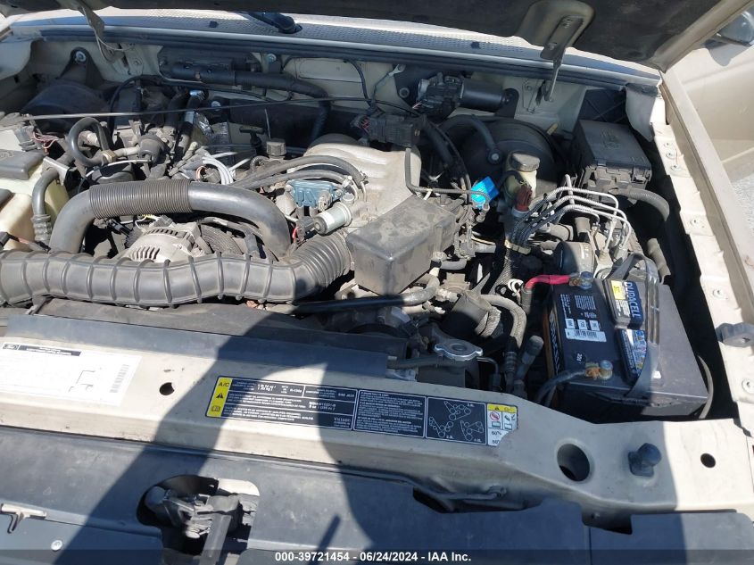 2001 Ford Ranger Edge/Xl/Xlt VIN: 1FTYR14V71PB28779 Lot: 39721454