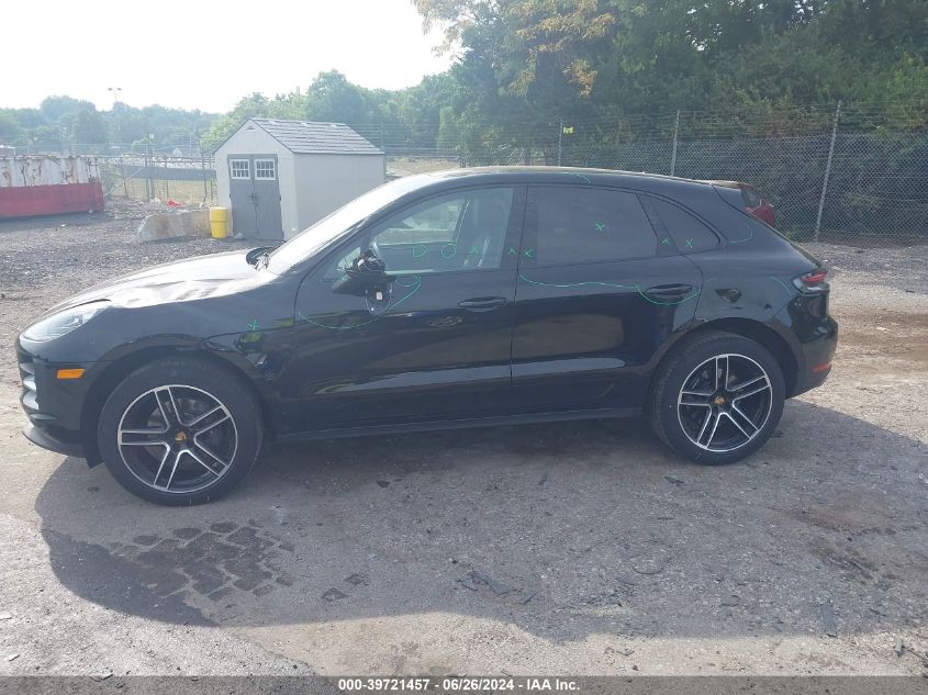 2019 Porsche Macan VIN: WP1AA2A56KLB07030 Lot: 39721457