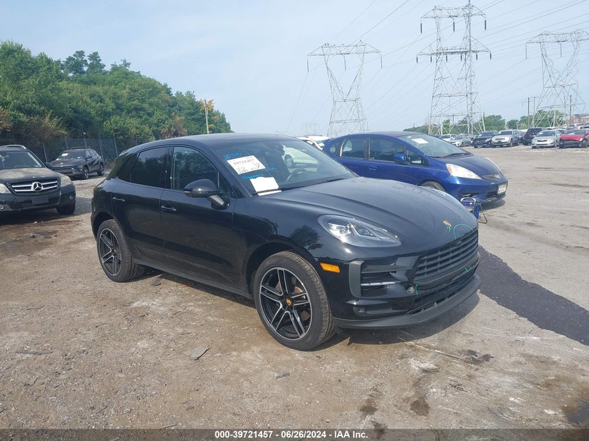 2019 PORSCHE MACAN VIN: WP1AA2A56KLB07030