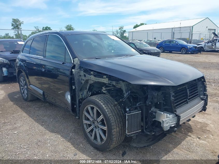 2017 Audi Q7 3.0T Premium VIN: WA1VAAF74HD039637 Lot: 39721458