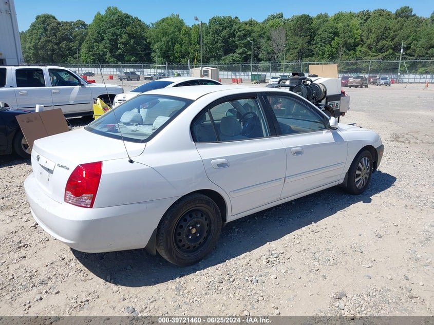 2005 Hyundai Elantra Gls/Gt VIN: KMHDN46D95U152682 Lot: 39721460
