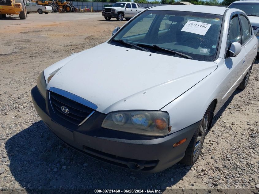 2005 Hyundai Elantra Gls/Gt VIN: KMHDN46D95U152682 Lot: 39721460