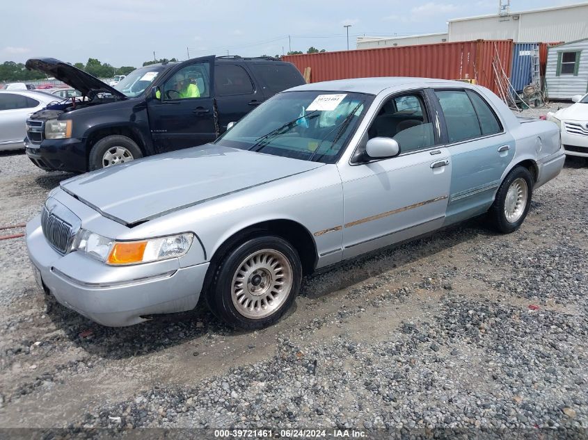 1998 Mercury Grand Marquis VIN: 2MEFM75W7WX639845 Lot: 39721461