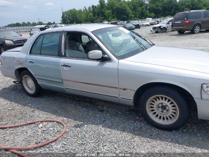 1998 Mercury Grand Marquis VIN: 2MEFM75W7WX639845 Lot: 39721461