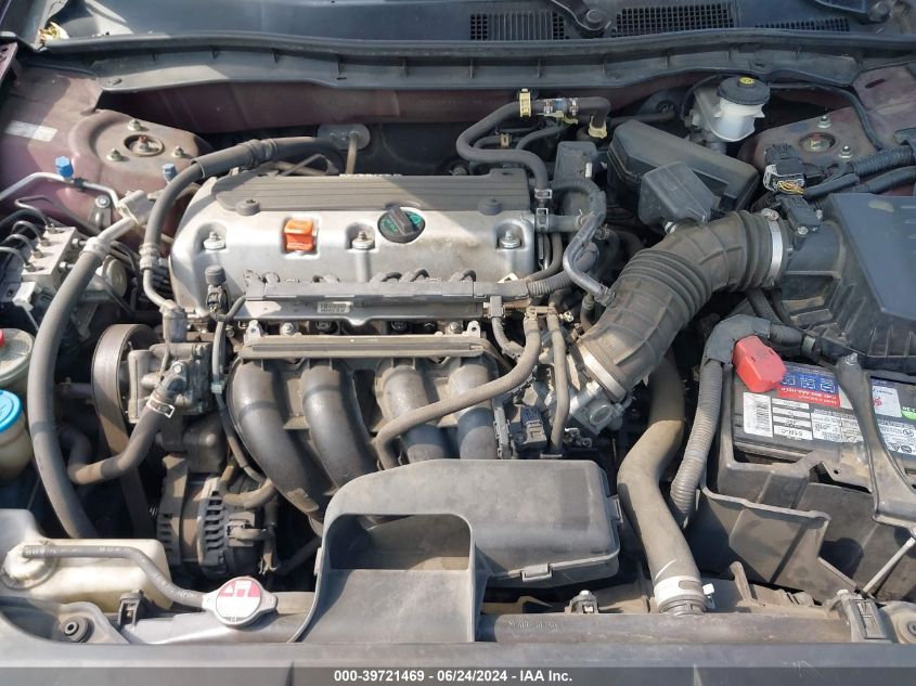 2010 Honda Accord 2.4 Lx VIN: 1HGCP2F36AA175453 Lot: 39721469