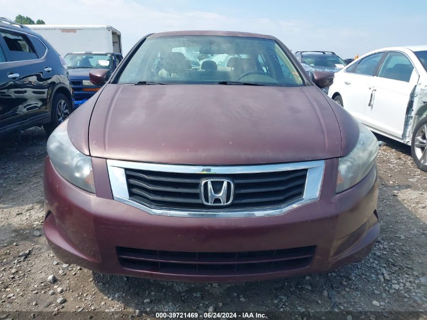 2010 Honda Accord 2.4 Lx VIN: 1HGCP2F36AA175453 Lot: 39721469
