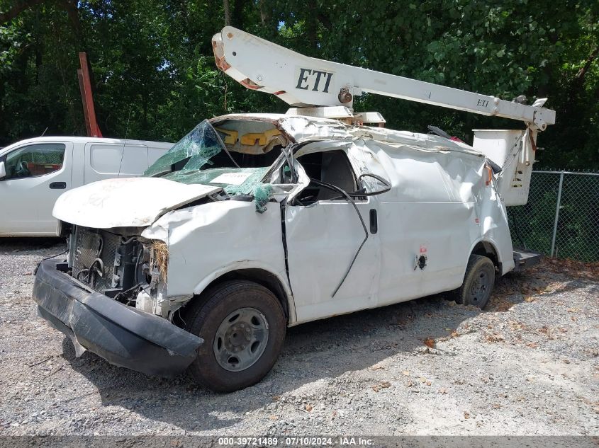 2010 Chevrolet Express 3500 Work Van VIN: 1GC2GTAGXA1106534 Lot: 39721489