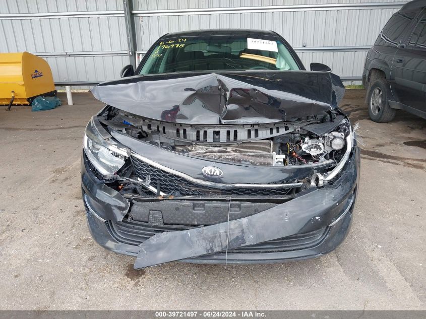 2018 Kia Optima Lx VIN: 5XXGT4L3XJG257377 Lot: 39721497