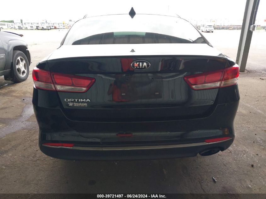 2018 Kia Optima Lx VIN: 5XXGT4L3XJG257377 Lot: 39721497