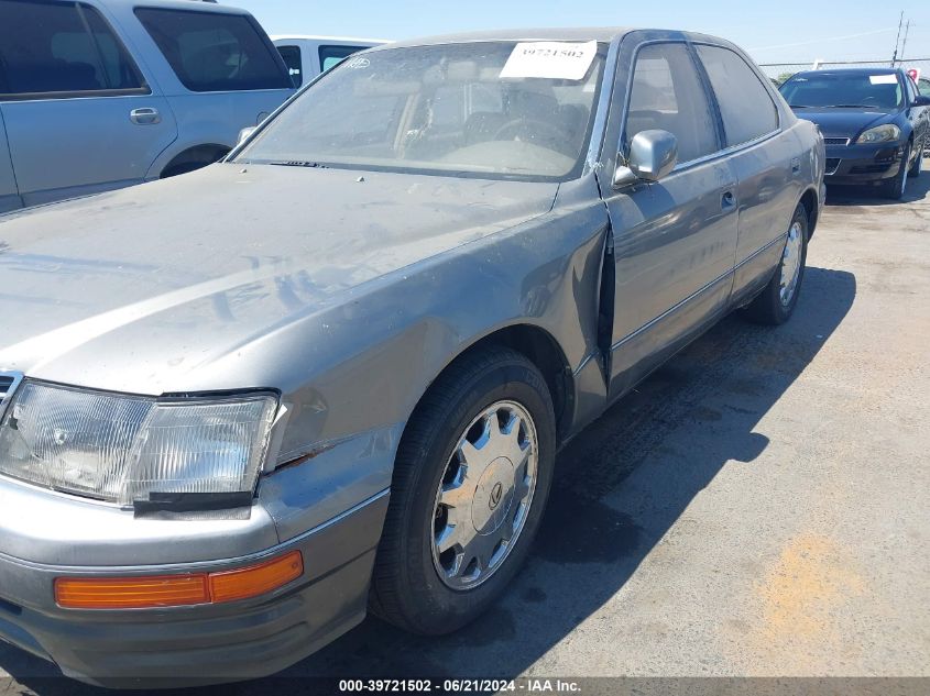 1996 Lexus Ls 400 VIN: JT8BH22F4T0056315 Lot: 39721502