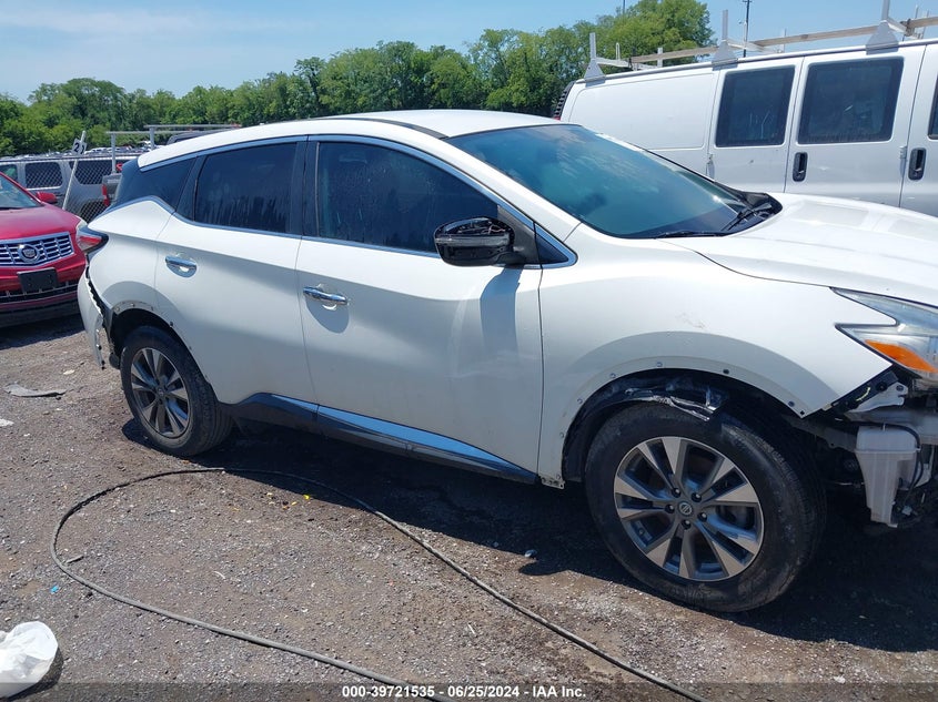 2016 Nissan Murano S VIN: 5N1AZ2MG0GN136215 Lot: 39721535