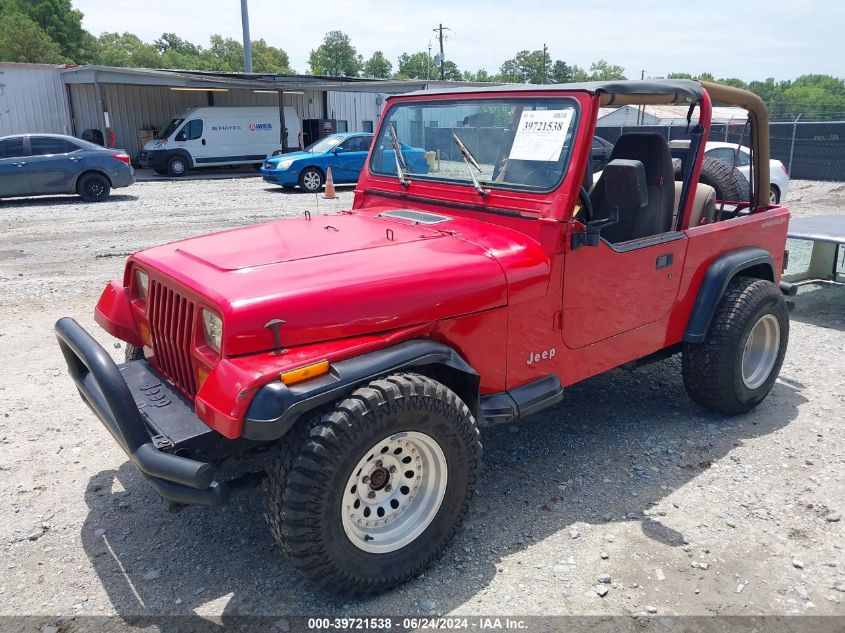 1994 Jeep Wrangler / Yj S VIN: 1J4FY19P0RP423118 Lot: 39721538