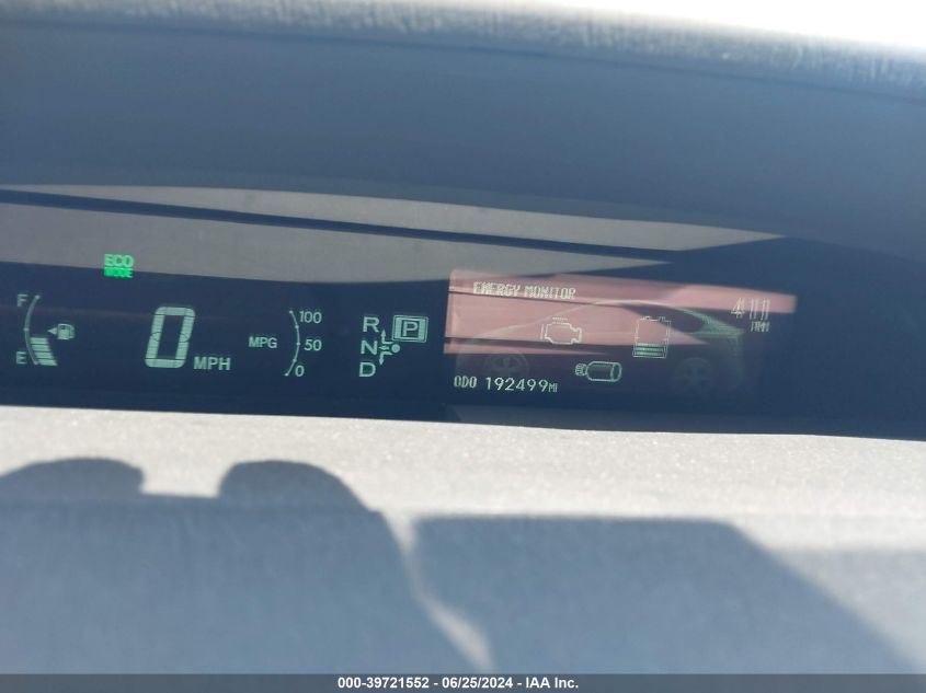 2012 Toyota Prius Two VIN: JTDKN3DU3C5530964 Lot: 39721552