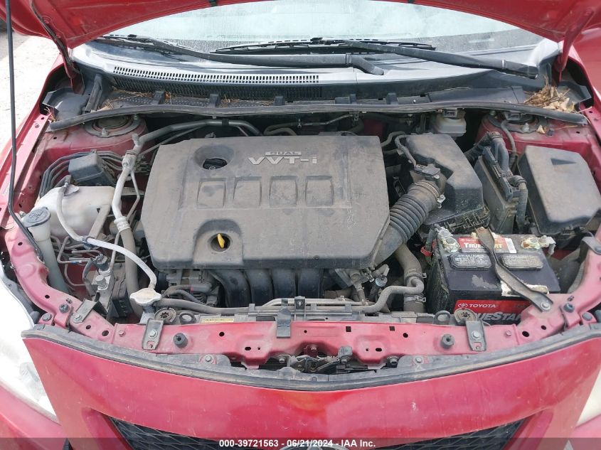 2009 Toyota Corolla Le VIN: JTDBL40E599021597 Lot: 39721563