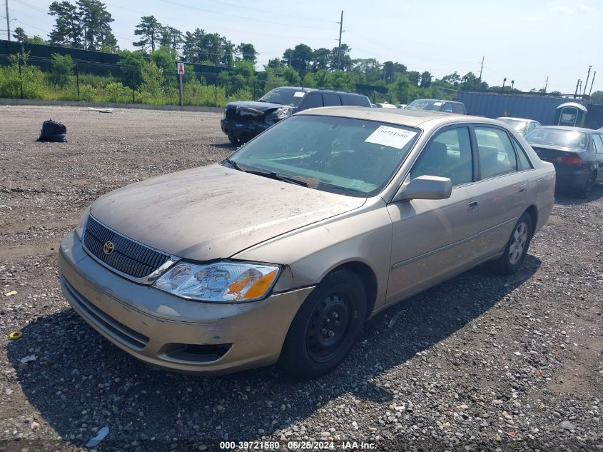 4T1BF28B62U225541 | 2002 TOYOTA AVALON