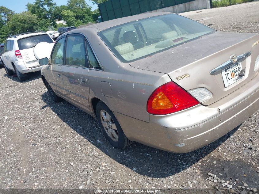 4T1BF28B62U225541 | 2002 TOYOTA AVALON