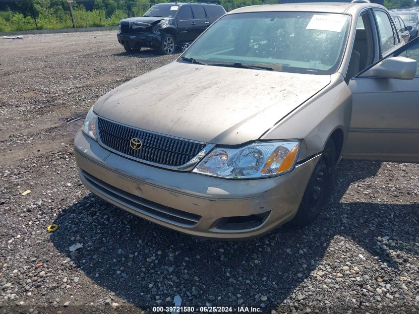 4T1BF28B62U225541 | 2002 TOYOTA AVALON