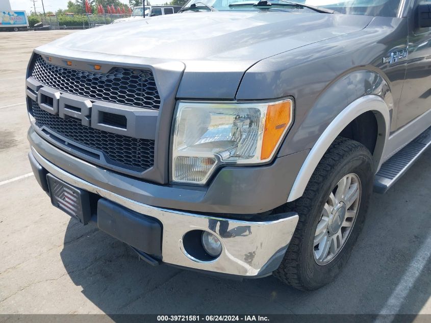 2012 Ford F-150 Lariat VIN: 1FTFW1EF3CFC16227 Lot: 39721581