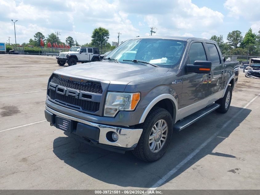 2012 Ford F-150 Lariat VIN: 1FTFW1EF3CFC16227 Lot: 39721581