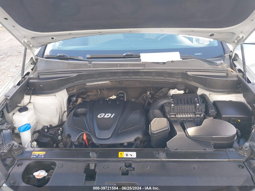 2016 Hyundai Santa Fe Sport VIN: 5XYZT3LB6GG334471 Lot: 39721584