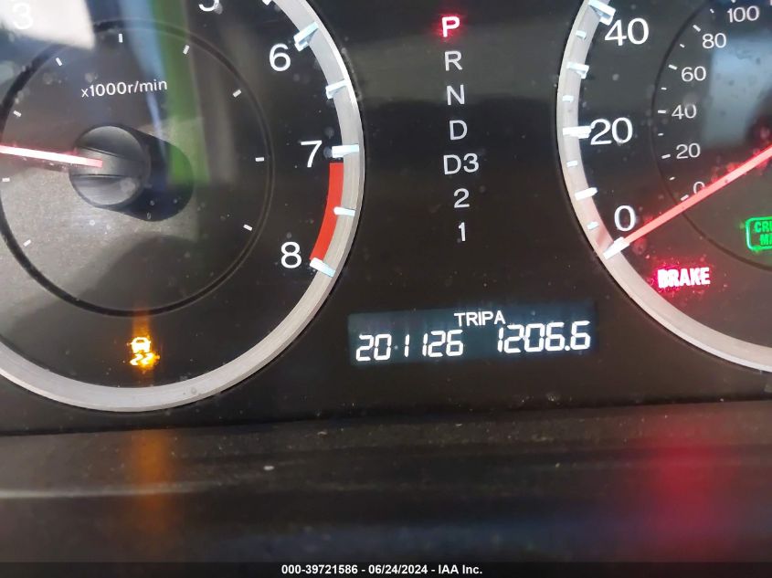 2011 Honda Accord 2.4 Ex-L VIN: 1HGCP2F8XBA003004 Lot: 39721586