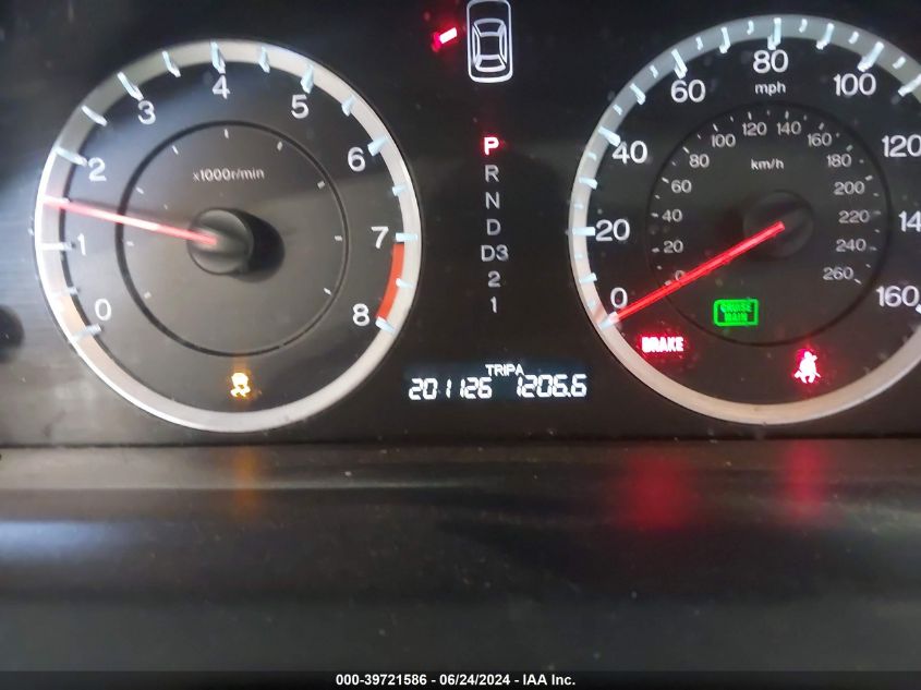 2011 Honda Accord 2.4 Ex-L VIN: 1HGCP2F8XBA003004 Lot: 39721586