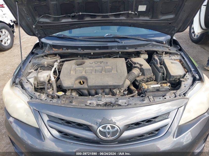 2011 Toyota Corolla Le VIN: JTDBU4EE2B9123449 Lot: 39721590