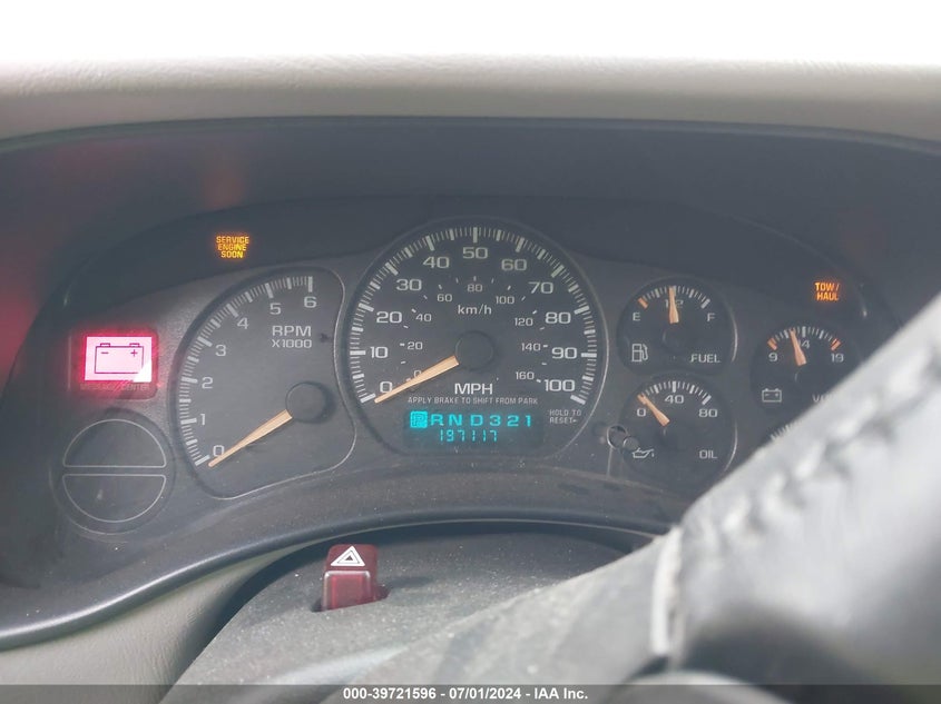 2002 Chevrolet Suburban 1500 Lt VIN: 3GNFK16Z82G293250 Lot: 39721596