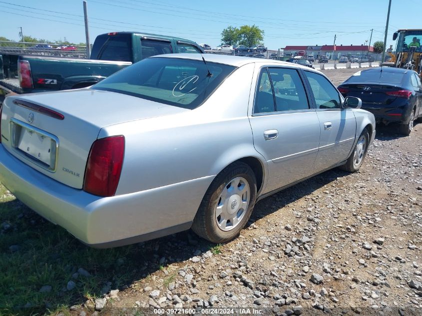 2002 Cadillac Deville Standard VIN: 1G6KD54Y02U112693 Lot: 39721600