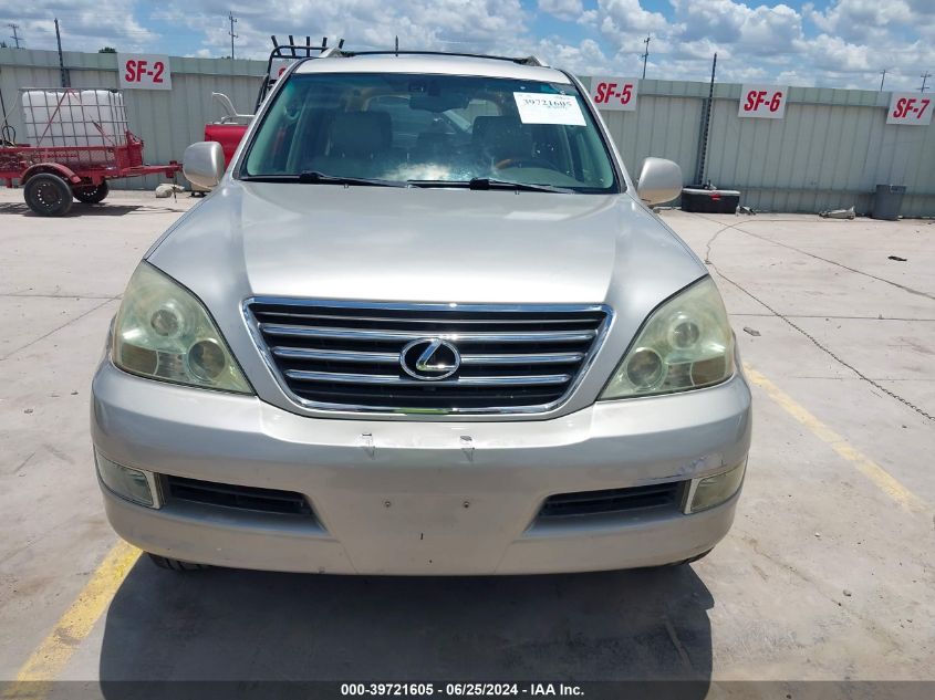 2006 Lexus Gx 470 VIN: JTJBT20X760106119 Lot: 39721605