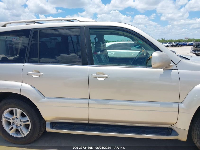 2006 Lexus Gx 470 VIN: JTJBT20X760106119 Lot: 39721605