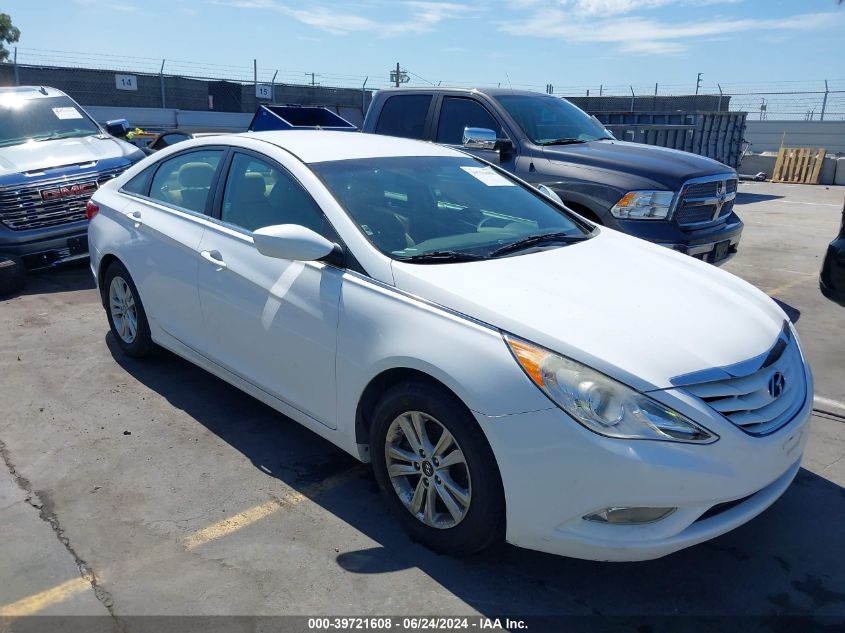 2013 Hyundai Sonata Gls VIN: 5NPEB4AC2DH596477 Lot: 39721608