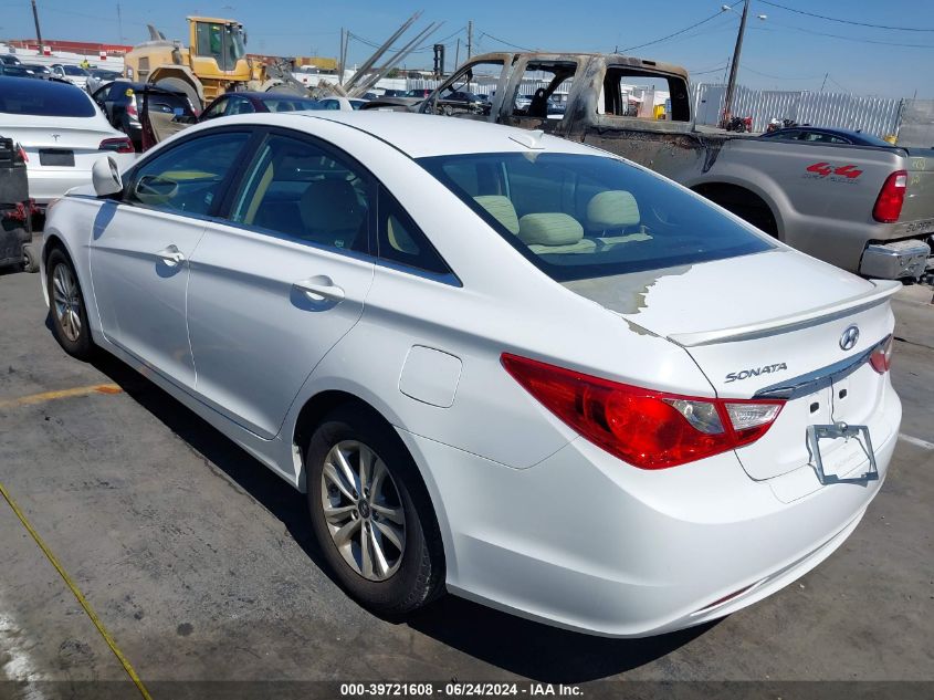 2013 Hyundai Sonata Gls VIN: 5NPEB4AC2DH596477 Lot: 39721608