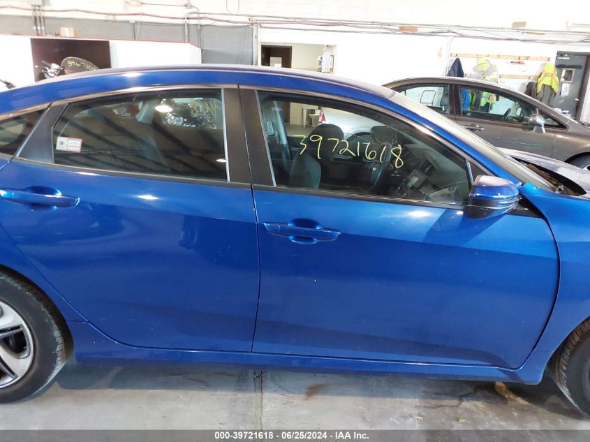 2019 Honda Civic Lx VIN: 2HGFC2F6XKH501700 Lot: 39721618