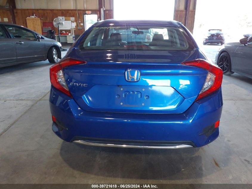 2019 Honda Civic Lx VIN: 2HGFC2F6XKH501700 Lot: 39721618