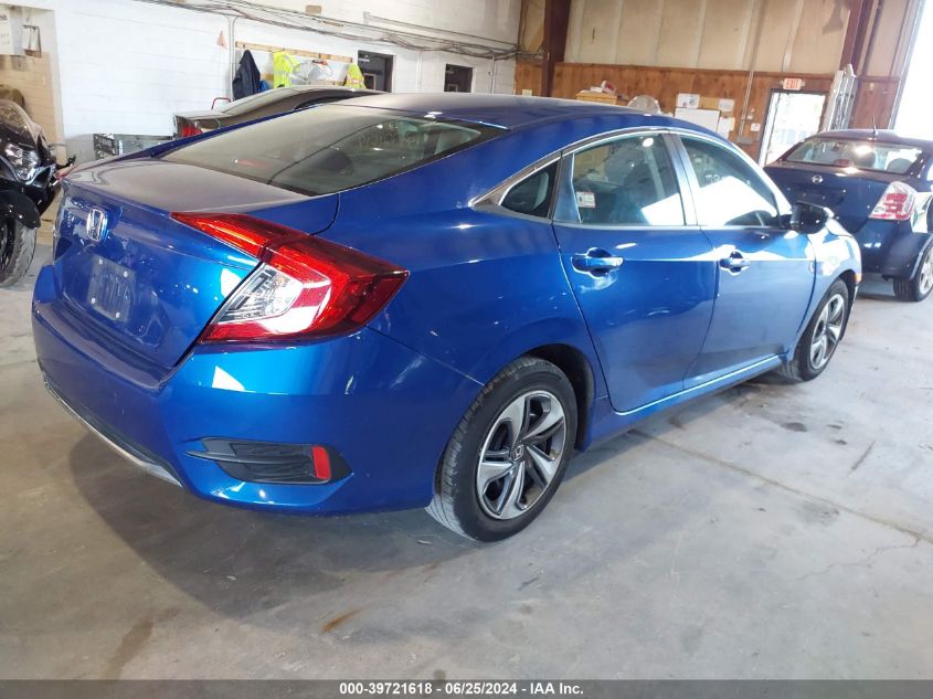 2019 Honda Civic Lx VIN: 2HGFC2F6XKH501700 Lot: 39721618