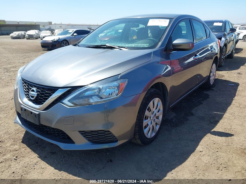 2017 Nissan Sentra Sv VIN: 3N1AB7AP6HL641867 Lot: 39721620