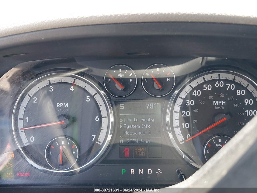 2009 Dodge Ram 1500 Slt/Sport/Trx VIN: 1D3HV13T19S768076 Lot: 39721631