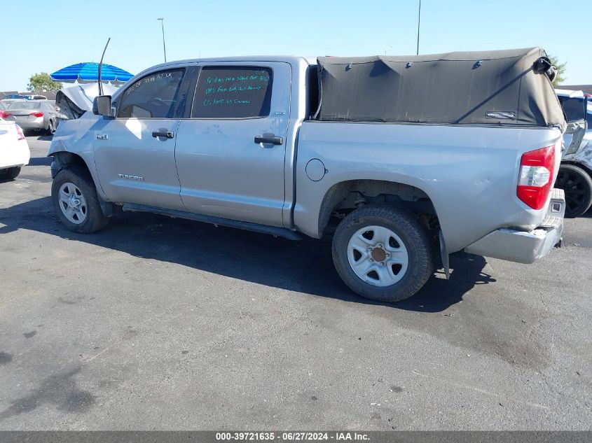 2016 Toyota Tundra Sr5 5.7L V8 VIN: 5TFDY5F15GX502544 Lot: 39721635