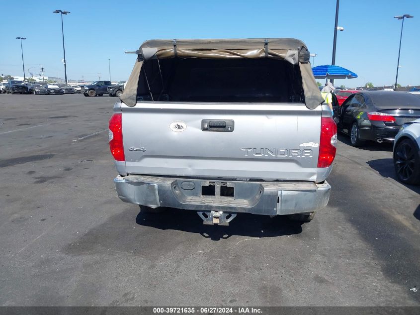 2016 Toyota Tundra Sr5 5.7L V8 VIN: 5TFDY5F15GX502544 Lot: 39721635